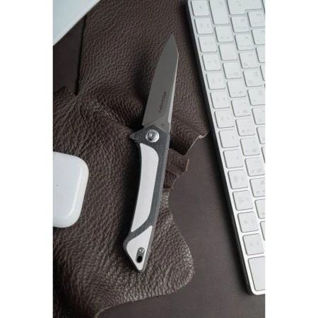 Нож складной Roxon K2, сталь D2, белый, K2-D2-WH (Вскрытая упаковка)