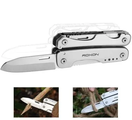 Уцененный товар Мультитул Roxon Flash S803 (Нью. Поврежден чехол. Не закрывается клепкой)