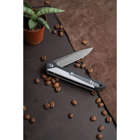 Нож складной Roxon K3, сталь D2, белый, K3-D2-WH (Поврежден. упаковка.)