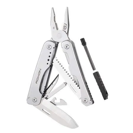 Уцененный товар Мультитул Roxon Flash S803 (Нью. Поврежден чехол. Не закрывается клепкой)