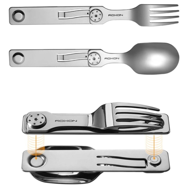 Походные столовые приборы Roxon C2 (отсутствует чехол)